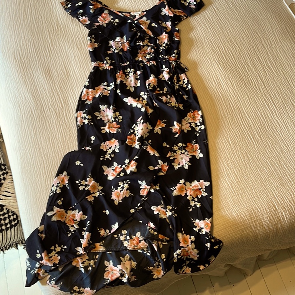 Ruffled Maxi dress